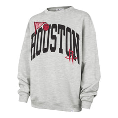 HOUSTON ROCKETS ARCHED ICON '47 OVERSIZED CREW WOMENS