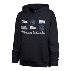 MINNESOTA TIMBERWOLVES BOW AND BANNERS '47 NAOMI HOOD WOMENS