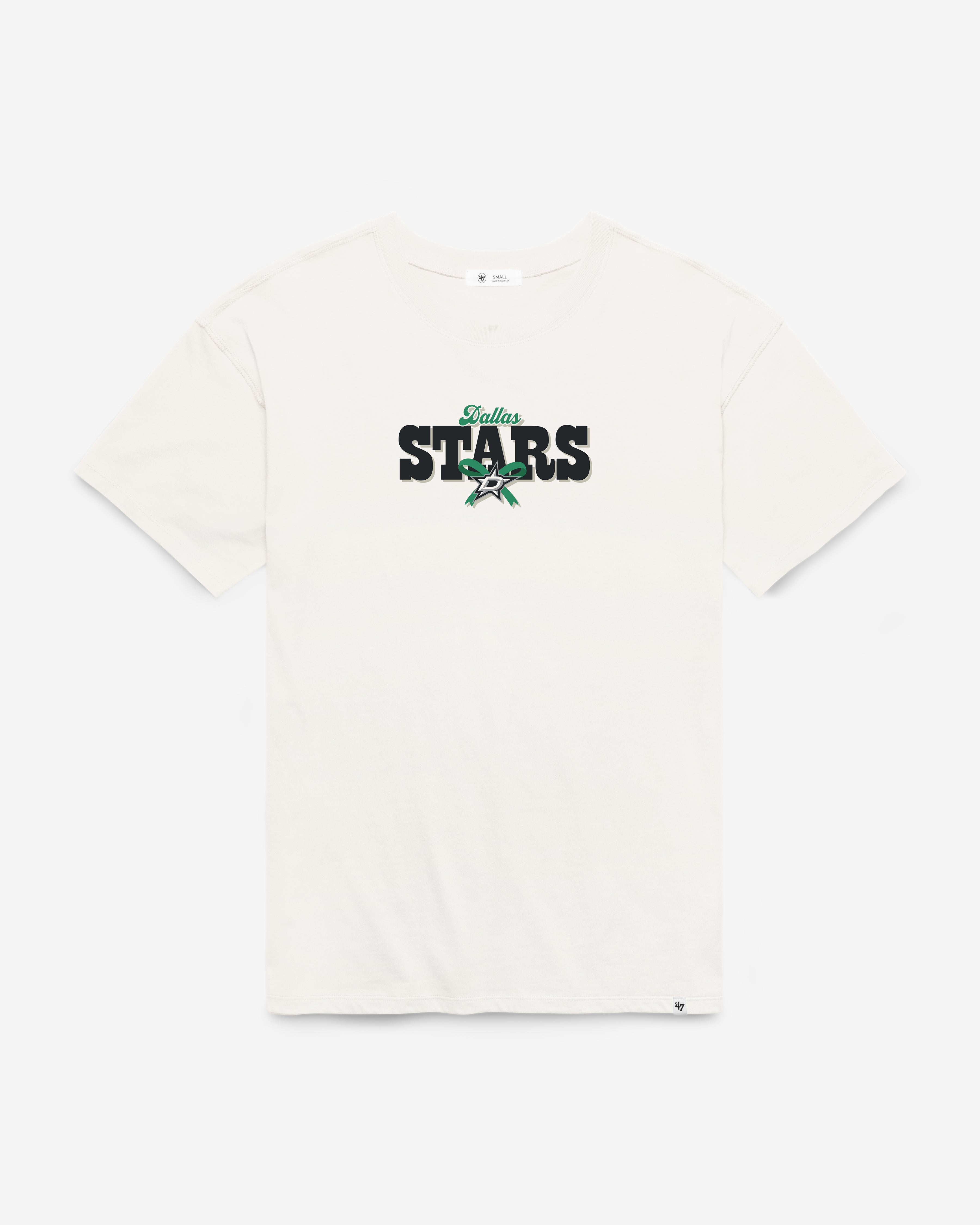 DALLAS STARS BOW AND BANNER BACKER '47 SADIE TEE WOMENS