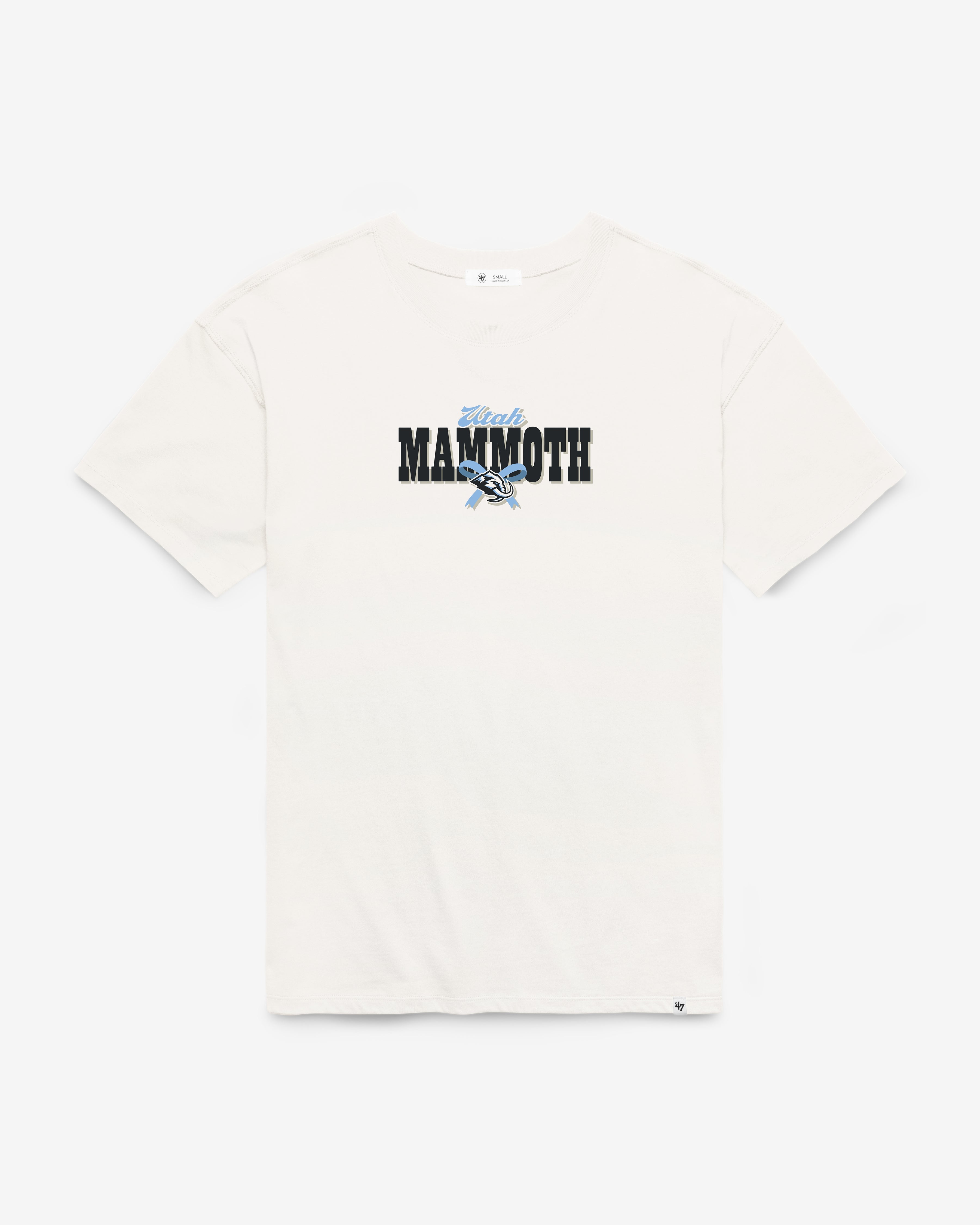 UTAH MAMMOTH BOW AND BANNER BACKER '47 SADIE TEE WOMENS