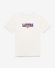 LOS ANGELES LAKERS BOW AND BANNER BACKER '47 SADIE TEE WOMENS