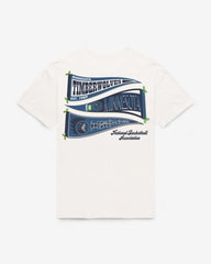 MINNESOTA TIMBERWOLVES BOW AND BANNER BACKER '47 SADIE TEE WOMENS