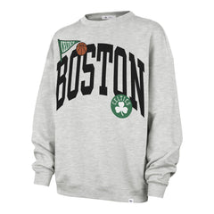 BOSTON CELTICS ARCHED ICON '47 OVERSIZED CREW WOMENS