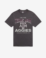 TEXAS A&M AGGIES HEAD ON '47 SCRUM TEE