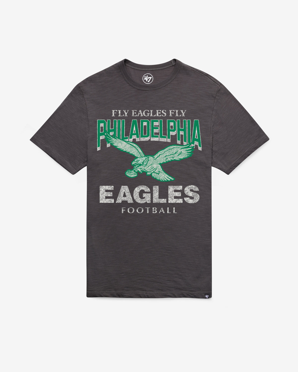 PHILADELPHIA EAGLES HISTORIC HEAD ON '47 SCRUM TEE