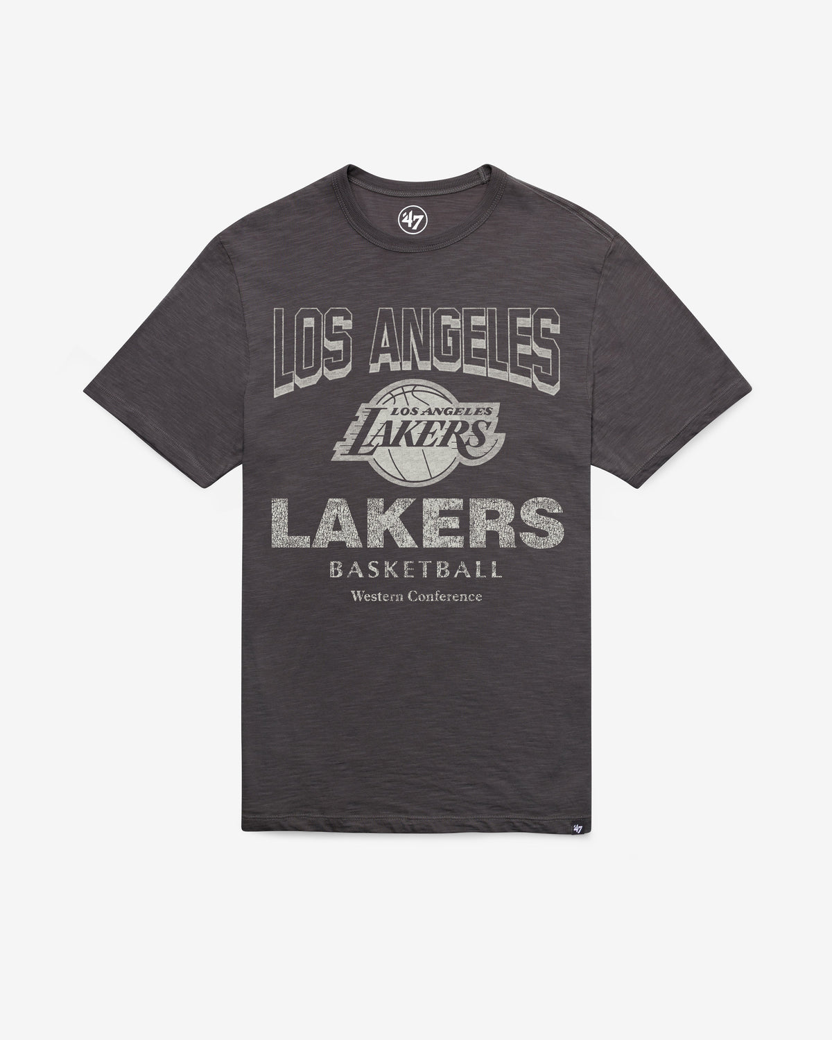 LOS ANGELES LAKERS HEAD ON '47 SCRUM TEE