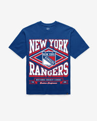 NEW YORK RANGERS HEATER '47 FOUNDATION TEE