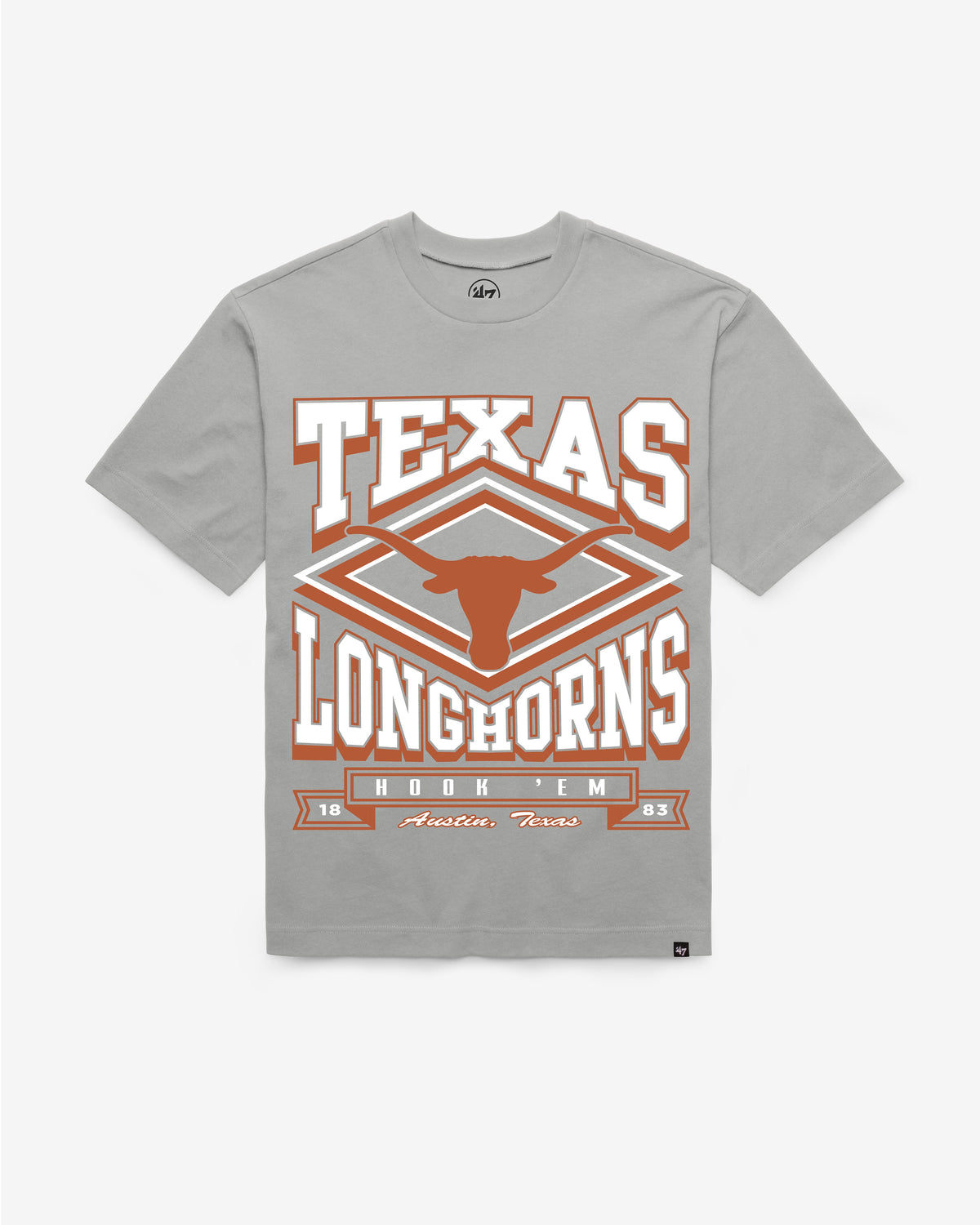 TEXAS LONGHORNS HEATER '47 FOUNDATION TEE