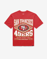 SAN FRANCISCO 49ERS HEATER '47 FOUNDATION TEE