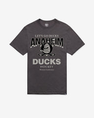ANAHEIM DUCKS HEAD ON '47 SCRUM TEE