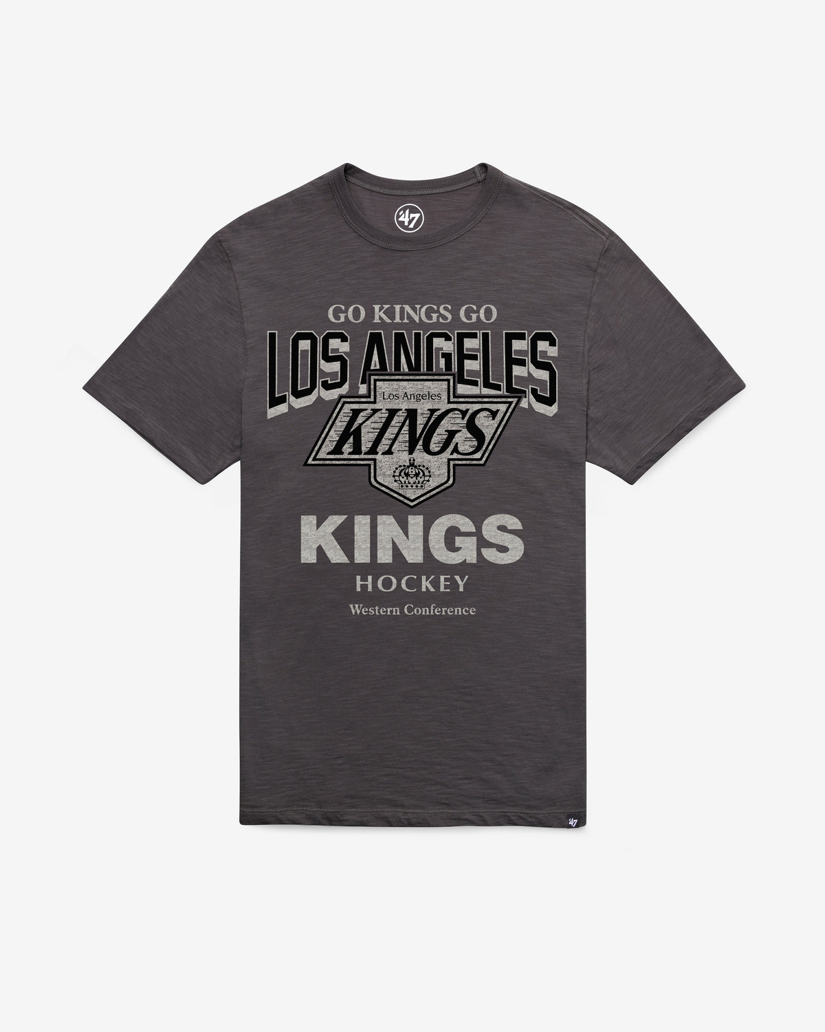 LOS ANGELES KINGS VINTAGE HEAD ON '47 SCRUM TEE