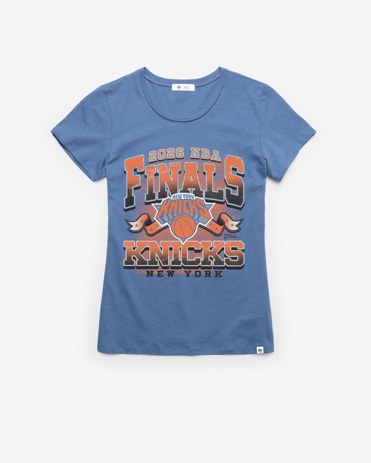 NEW YORK KNICKS NBA FINALS '47 WOMEN'S FRANKIE TEE