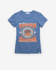 NEW YORK KNICKS 2026 NBA CHAMPIONS '47 WOMEN'S FRANKIE TEE