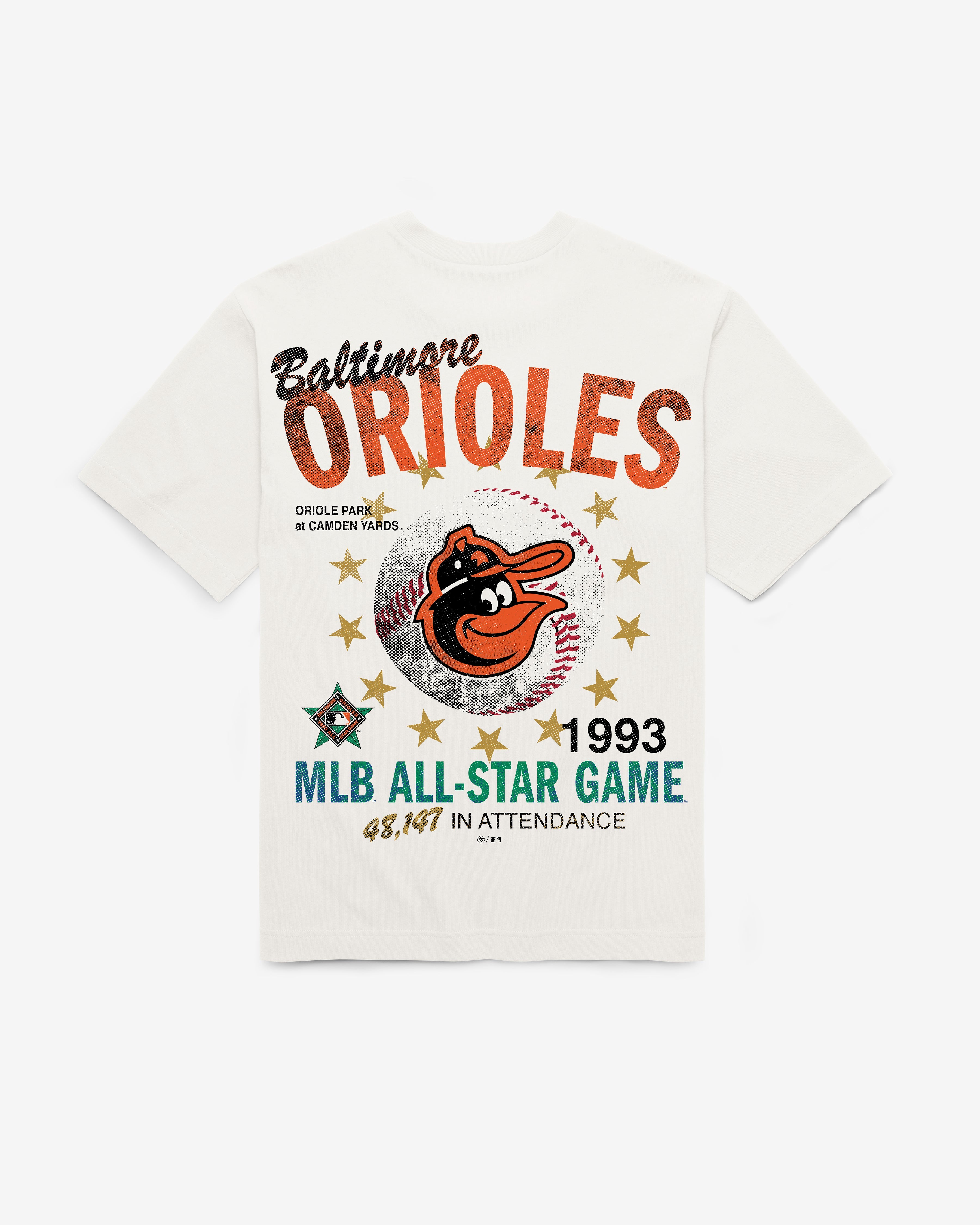 BALTIMORE ORIOLES COOPERSTOWN ALL STAR GAME '47 FOUNDATION TEE