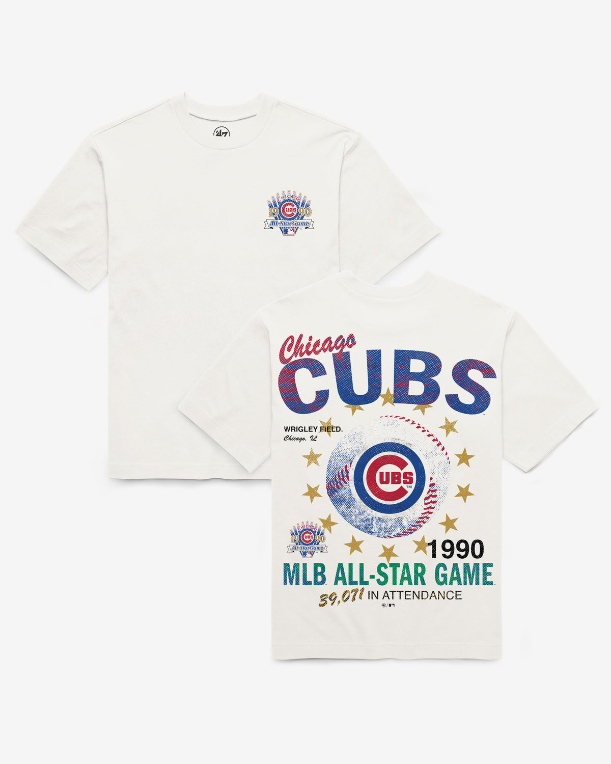 CHICAGO CUBS COOPERSTOWN ALL STAR GAME '47 FOUNDATION TEE