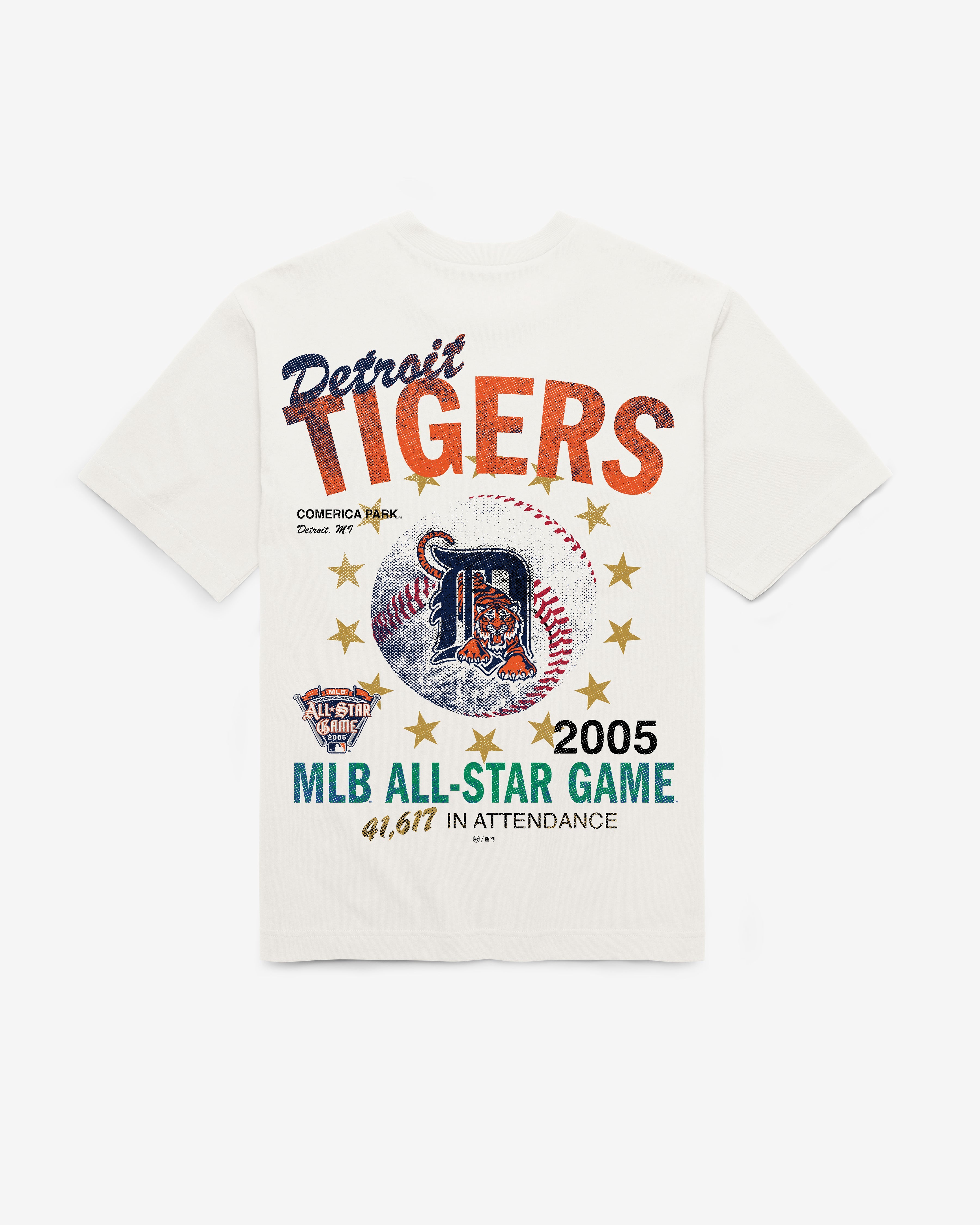 DETROIT TIGERS COOPERSTOWN ALL STAR GAME '47 FOUNDATION TEE
