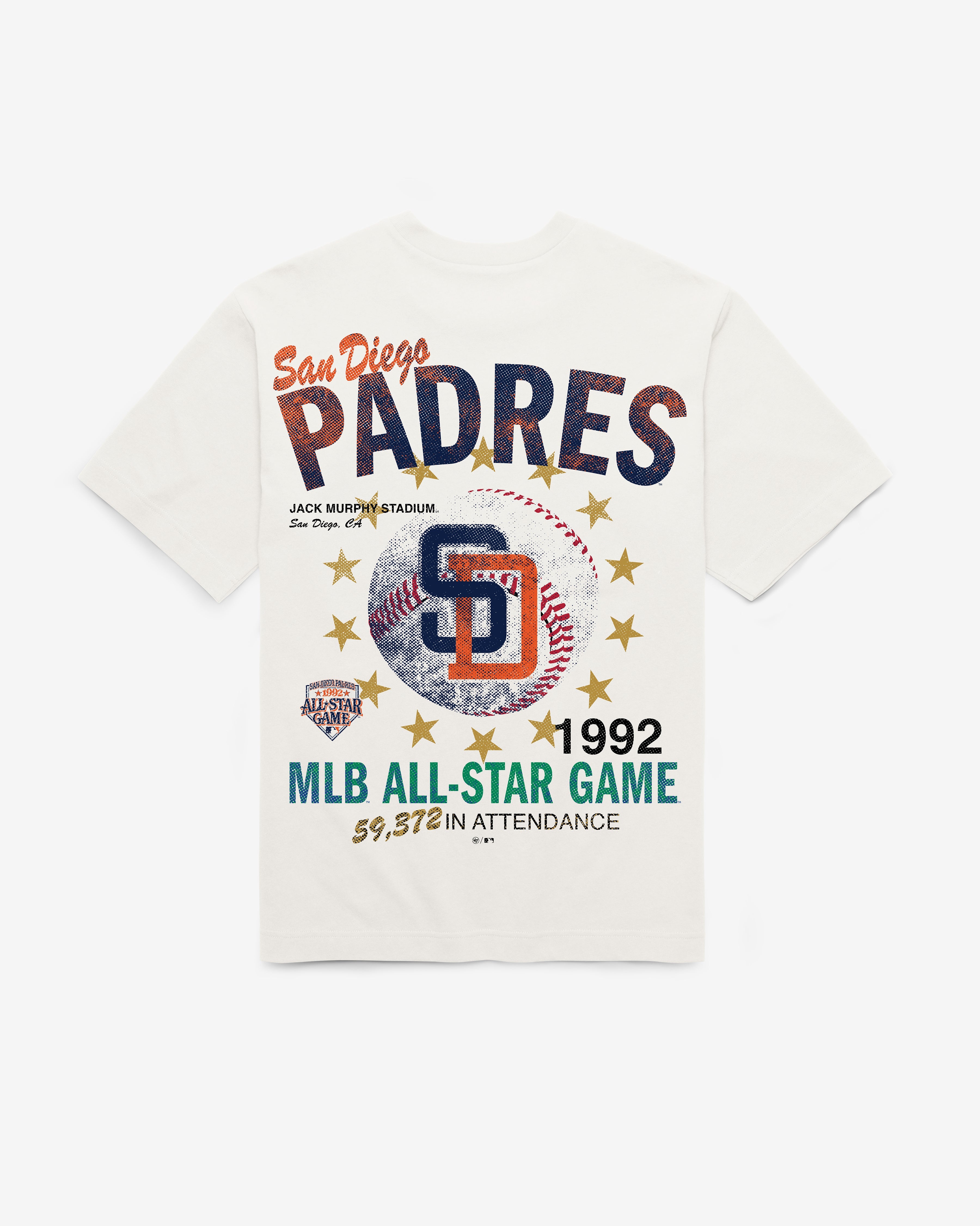 SAN DIEGO PADRES COOPERSTOWN ALL STAR GAME '47 FOUNDATION TEE