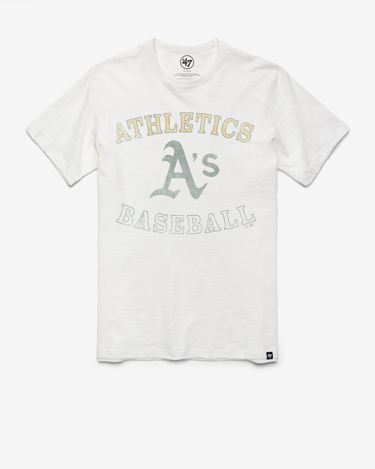 ATHLETICS BASEBALL COUNTER ARC '47 SCRUM TEE