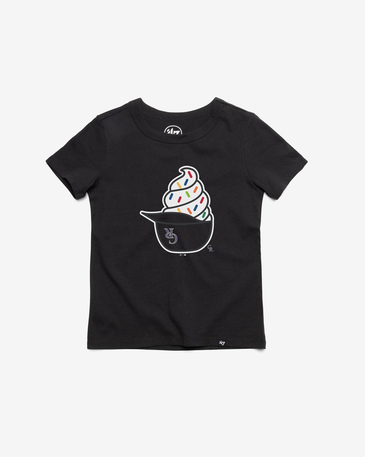 COLORADO ROCKIES ICE CREAM '47 KID'S FRANKLIN TEE