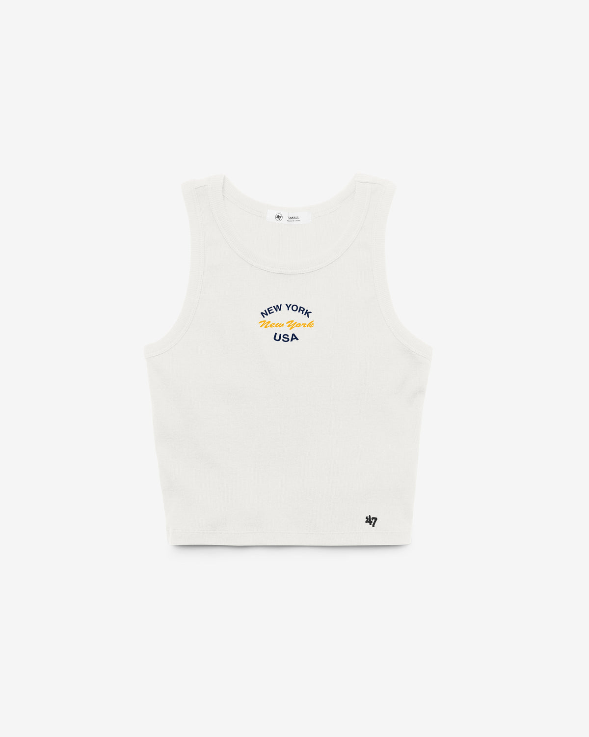NEW YORK CITY STEAM '47 BABY RIB TANK WOMENS