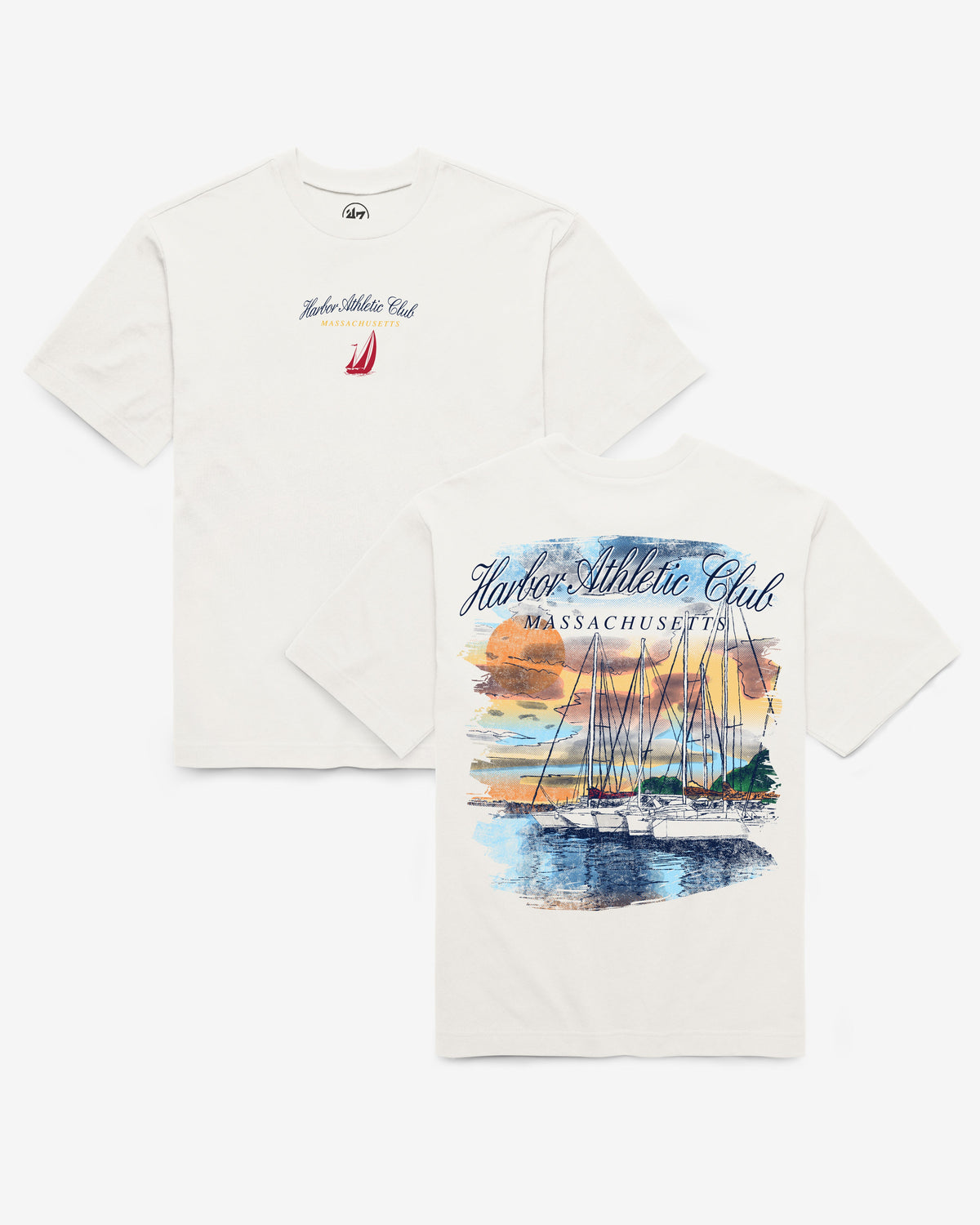 BOSTON PIER & SAIL '47 FOUNDATION TEE