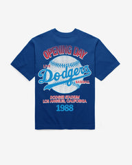 LOS ANGELES DODGERS COOPERSTOWN BACKER '47 FOUNDATION TEE