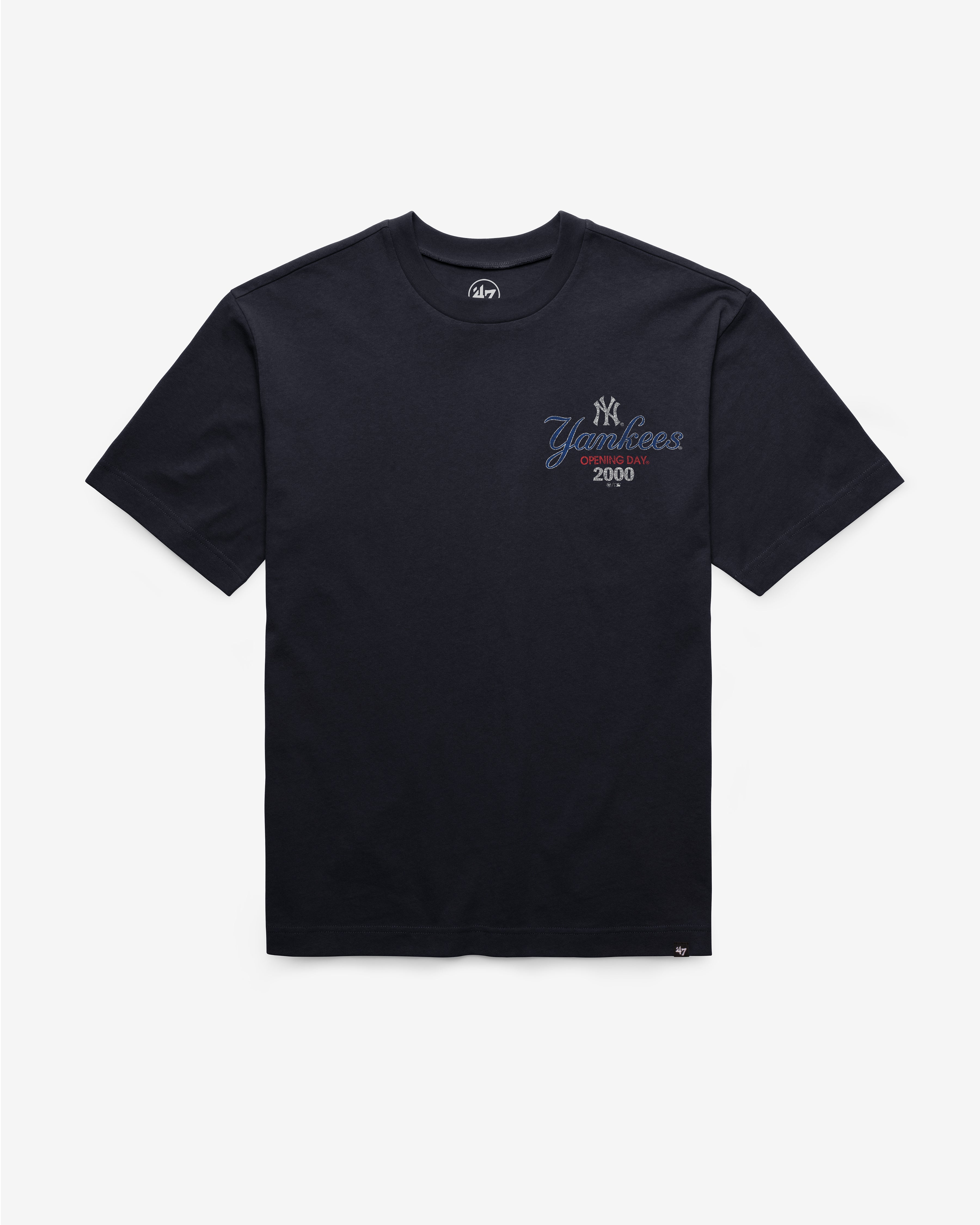 NEW YORK YANKEES COOPERSTOWN BACKER '47 FOUNDATION TEE