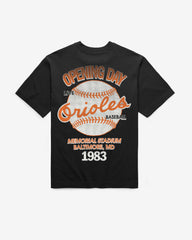 BALTIMORE ORIOLES COOPERSTOWN BACKER '47 FOUNDATION TEE