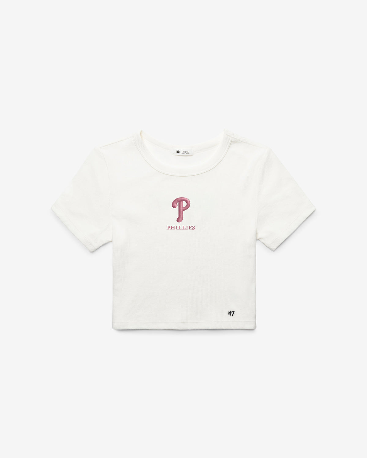 PHILADELPHIA PHILLIES '47 BABY RIB TEE WOMEN