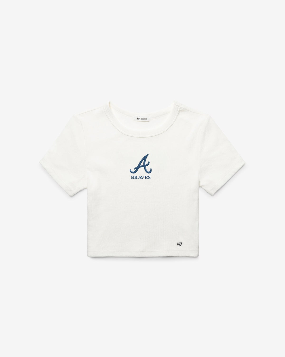 ATLANTA BRAVES '47 BABY RIB TEE WOMEN