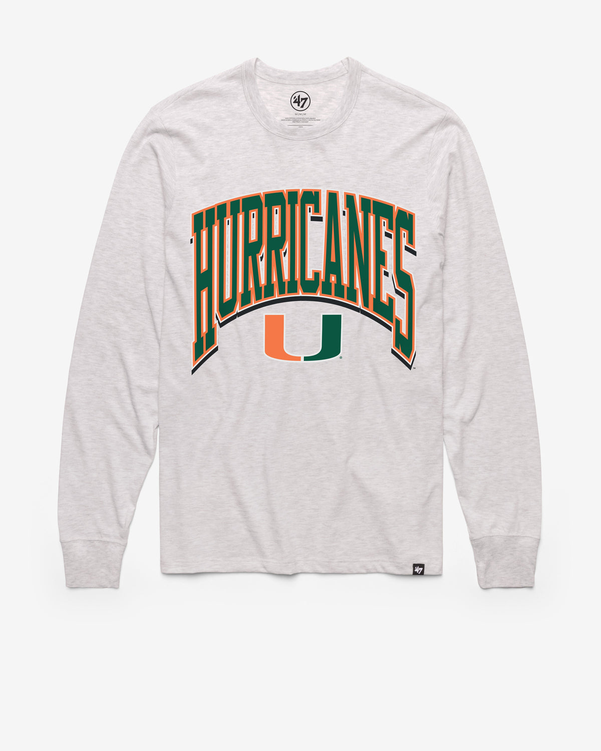 MIAMI HURRICANES WALK TALL '47 FRANKLIN LONG SLEEVE TEE