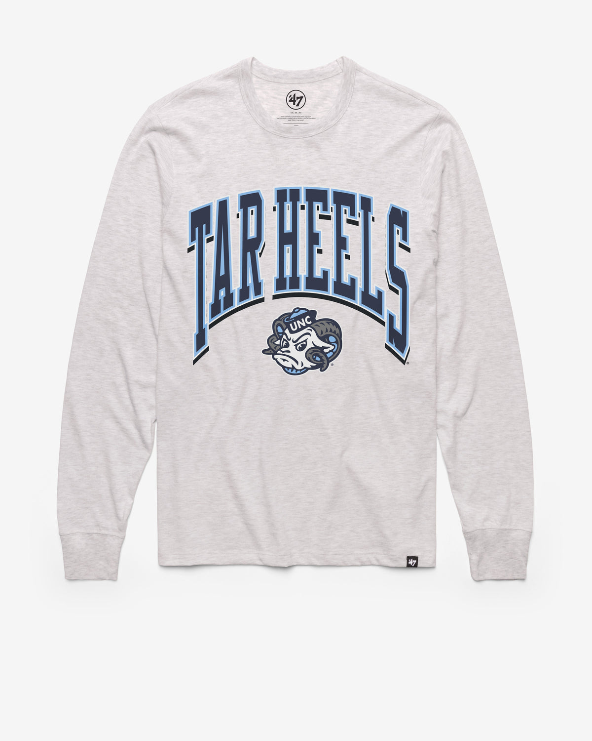 NORTH CAROLINA TAR HEELS UNC WALK TALL '47 FRANKLIN LONG SLEEVE TEE