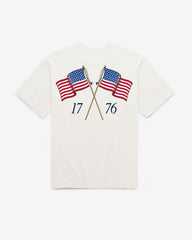 FLAG WAVING BACKER '47 FOUNDATION TEE