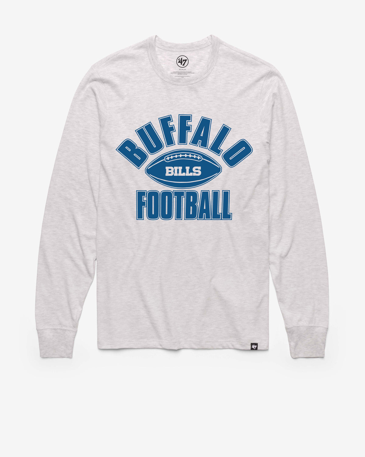 BUFFALO BILLS ISSUED '47 FRANKLIN LONG SLEEVE TEE