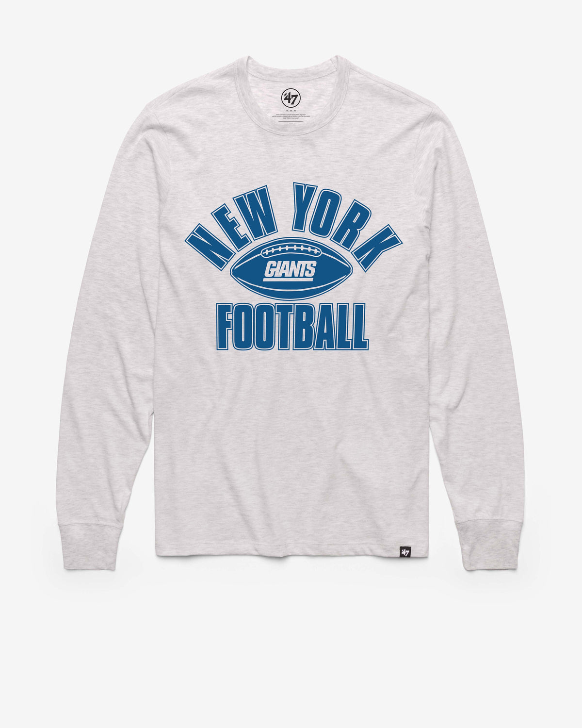 NEW YORK GIANTS ISSUED '47 FRANKLIN LONG SLEEVE TEE