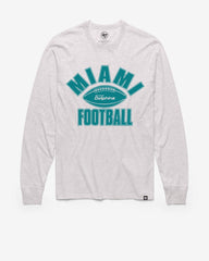 MIAMI DOLPHINS ISSUED '47 FRANKLIN LONG SLEEVE TEE