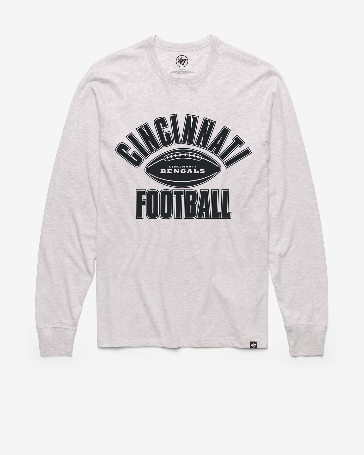 CINCINNATI BENGALS ISSUED '47 FRANKLIN LONG SLEEVE TEE