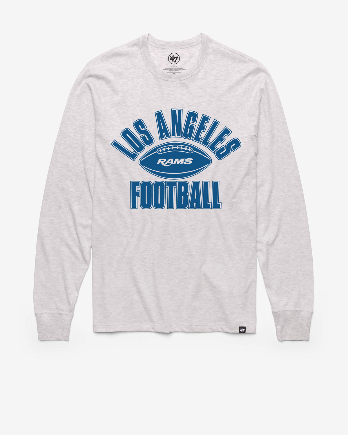LOS ANGELES RAMS ISSUED '47 FRANKLIN LONG SLEEVE TEE