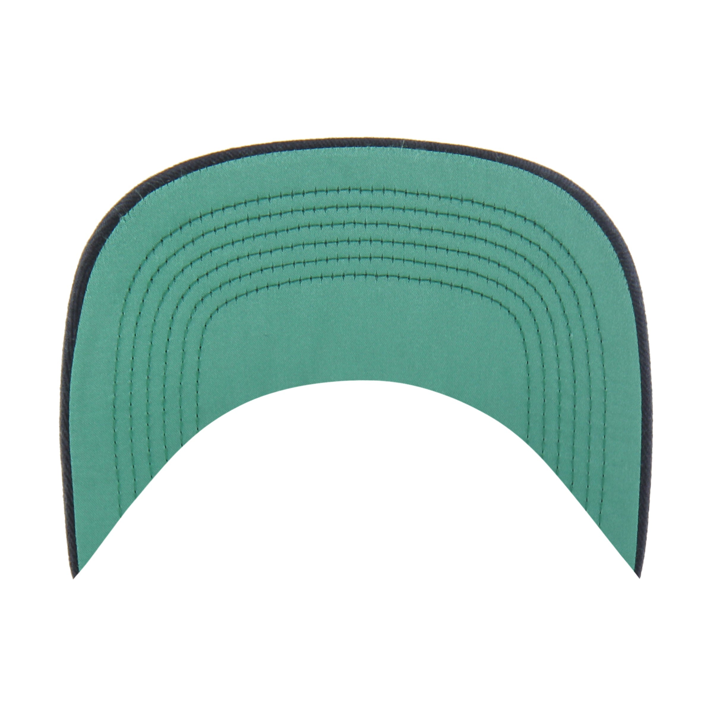 ATLANTA BRAVES CHAIN SIDE STITCH '47 CLEAN UP FLAT BRIM