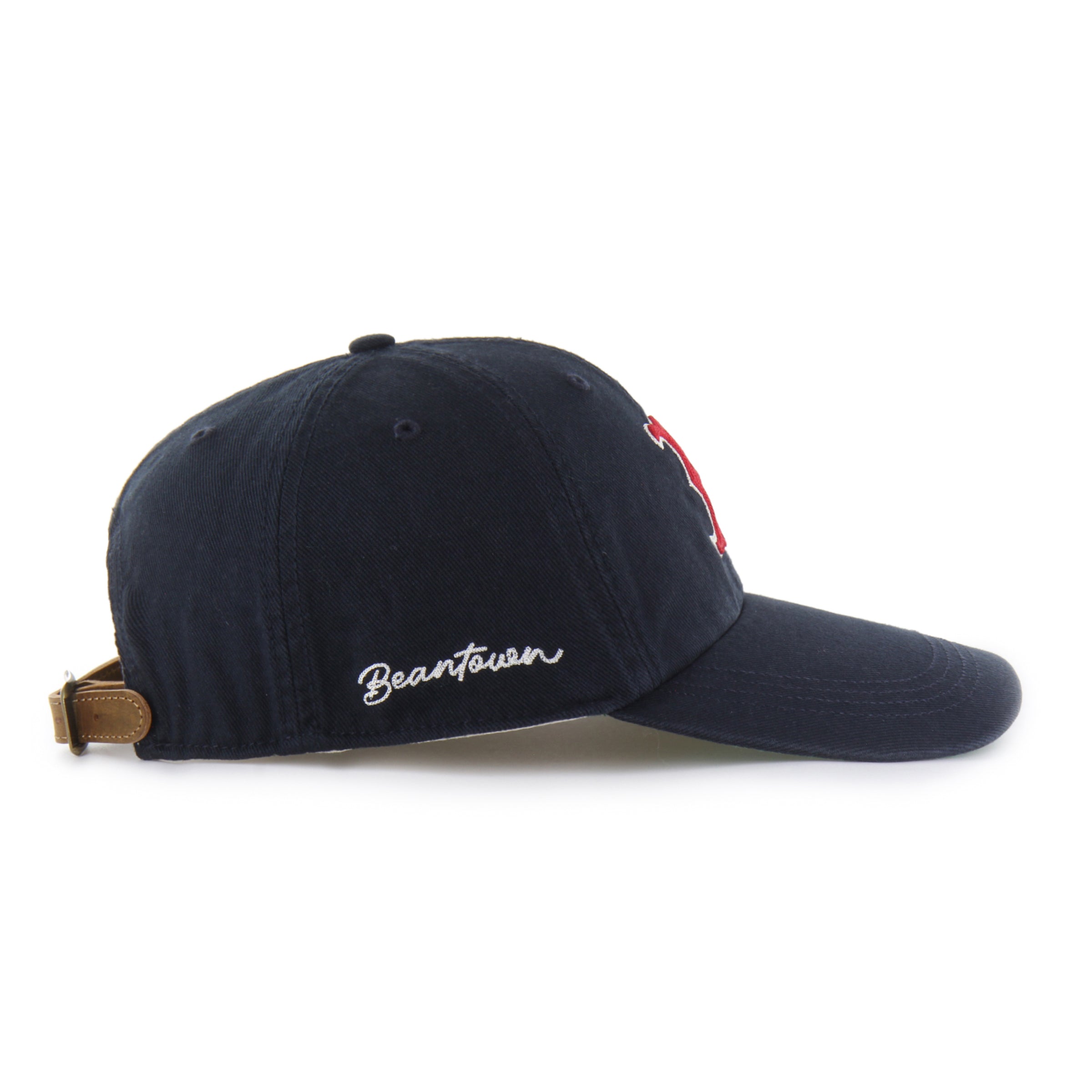 BOSTON RED SOX CHAIN SIDE STITCH '47 CLEAN UP LONG VISOR