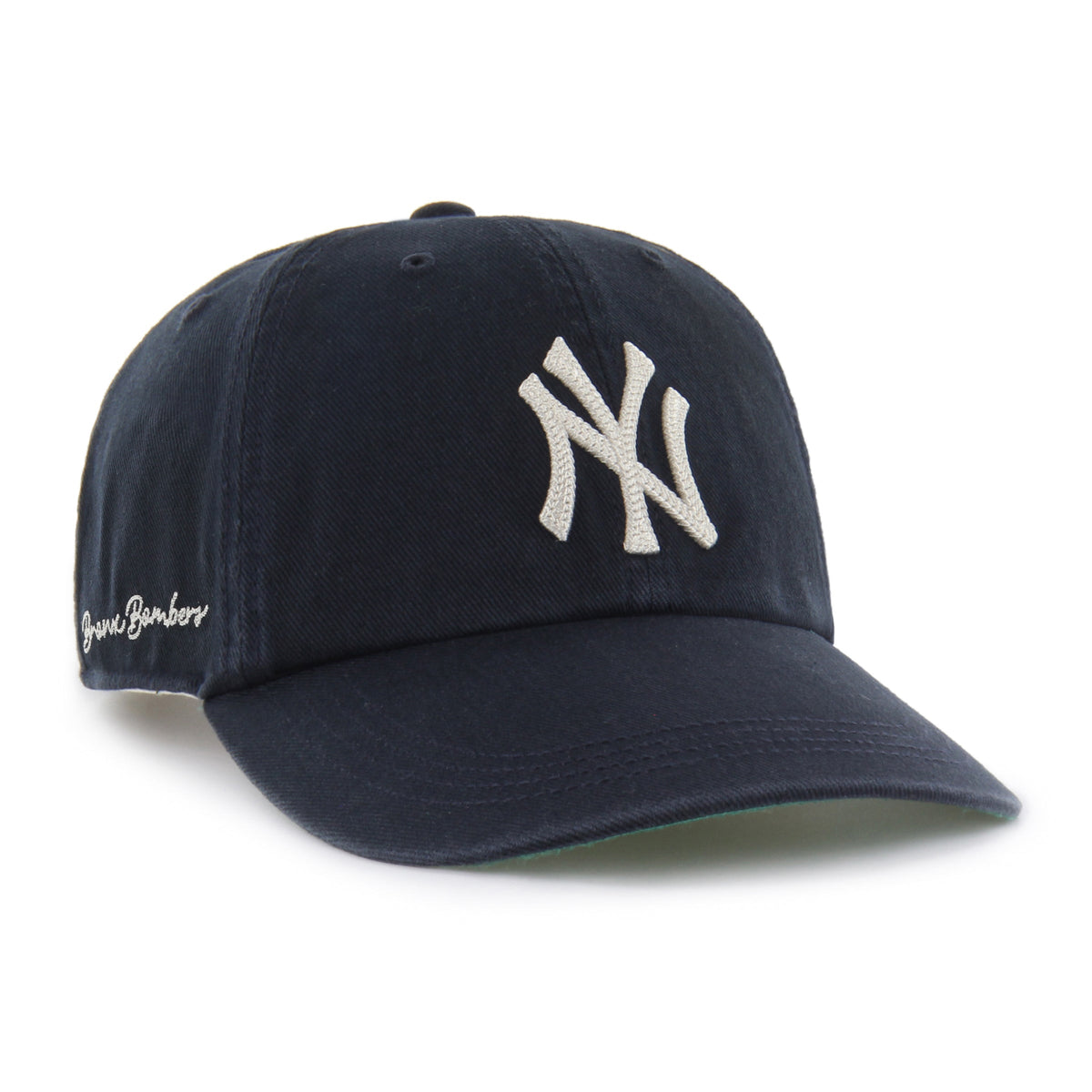 NEW YORK YANKEES CHAIN SIDE STITCH '47 CLEAN UP LONG VISOR