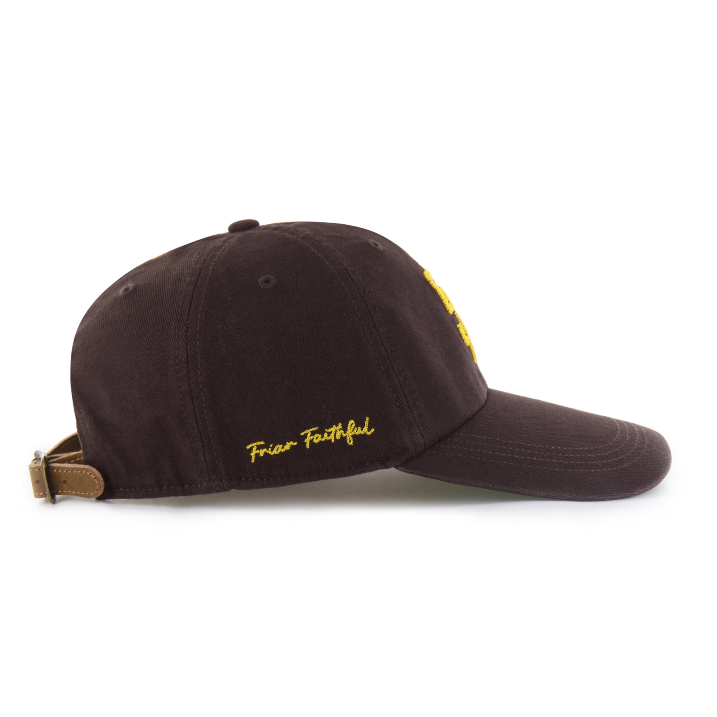 SAN DIEGO PADRES CHAIN SIDE STITCH '47 CLEAN UP LONG VISOR