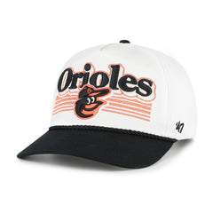 BALTIMORE ORIOLES SCRIPT FADE TWO TONE ROPE '47 HITCH