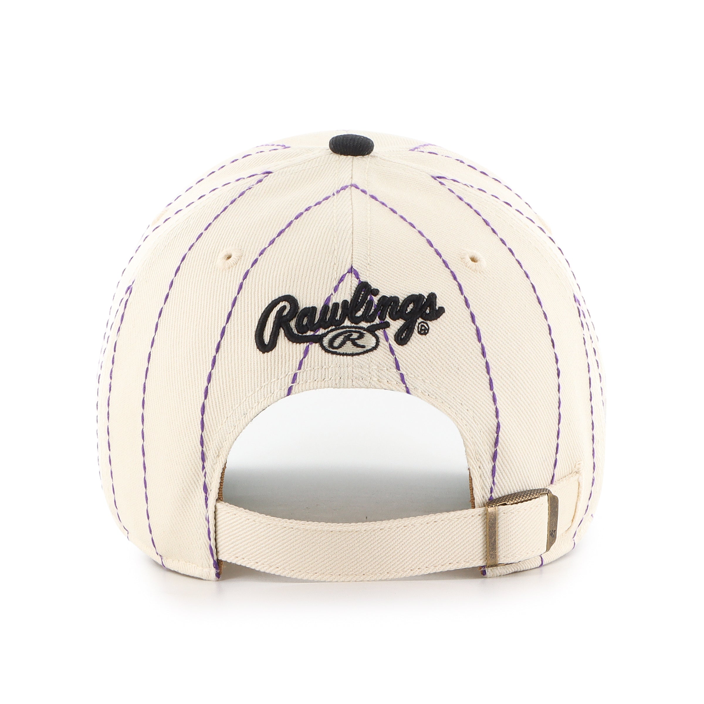 TAMPA BAY RAYS COOPERSTOWN RAWLINGS PINSTRIPE '47 CLEAN UP