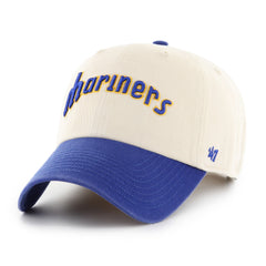 SEATTLE MARINERS COOPERSTOWN BALLPARK SCRIPT SHOT '47 CLEAN UP