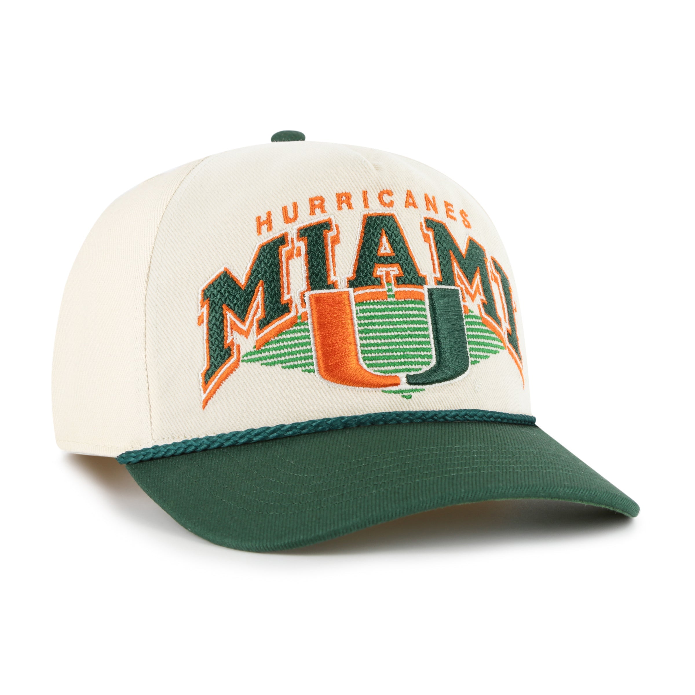 MIAMI HURRICANES POMONA TWO TONE ROPE '47 HITCH
