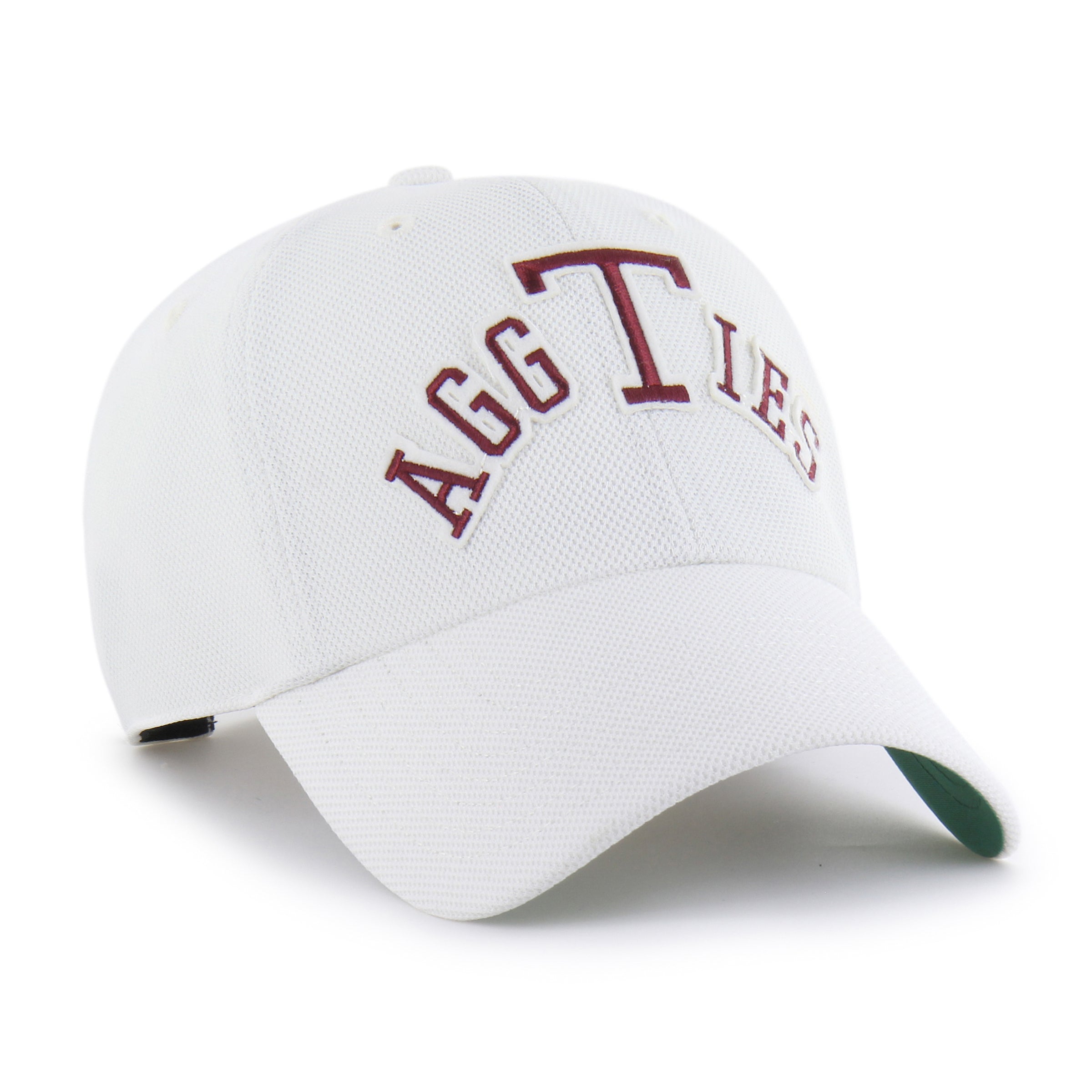 TEXAS A&M AGGIES VINTAGE GRANDSTAND PIQUE SCRIPT '47 CLEAN UP