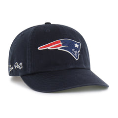 NEW ENGLAND PATRIOTS CHAIN SIDE STITCH '47 CLEAN UP ROUND VISOR