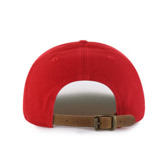 DETROIT RED WINGS CHAIN SIDE STITCH '47 CLEAN UP FLAT BRIM