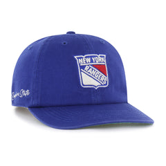 NEW YORK RANGERS CHAIN SIDE STITCH '47 CLEAN UP FLAT BRIM
